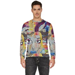 Graffiti-mural-street-art-painting Men s Fleece Sweatshirt by Ket1n9