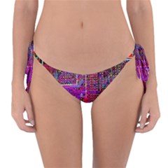 Technology Circuit Board Layout Pattern Reversible Bikini Bottoms by Ket1n9