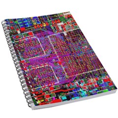 Technology Circuit Board Layout Pattern 5 5  X 8 5  Notebook by Ket1n9