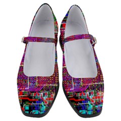 Technology Circuit Board Layout Pattern Women s Mary Jane Shoes by Ket1n9