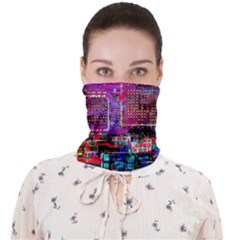 Technology Circuit Board Layout Pattern Face Covering Bandana (adult) by Ket1n9