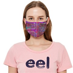 Technology Circuit Board Layout Pattern Cloth Face Mask (adult) by Ket1n9