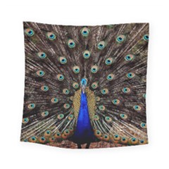 Peacock Square Tapestry (small)