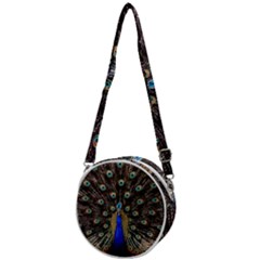 Peacock Crossbody Circle Bag by Ket1n9