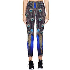 Peacock Pocket Leggings  by Ket1n9