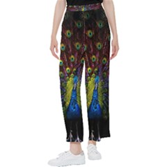 Beautiful Peacock Feather Women s Pants  by Ket1n9