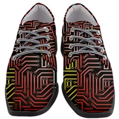 Circuit Board Seamless Patterns Set Women Heeled Oxford Shoes by Ket1n9