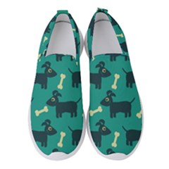 Happy-dogs Animals Pattern Women s Slip On Sneakers by Ket1n9