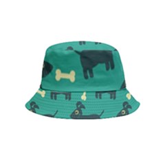 Happy-dogs Animals Pattern Bucket Hat (kids) by Ket1n9