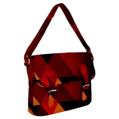 Abstract Triangle Wallpaper Buckle Messenger Bag by Ket1n9