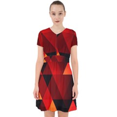 Abstract Triangle Wallpaper Adorable In Chiffon Dress by Ket1n9