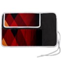 Abstract Triangle Wallpaper Pen Storage Case (L) View2