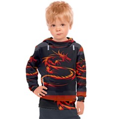 Dragon Kids  Hooded Pullover by Ket1n9