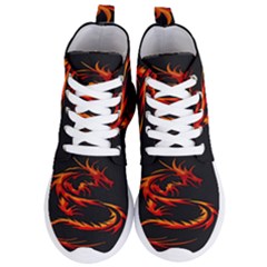 Dragon Women s Lightweight High Top Sneakers by Ket1n9