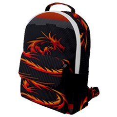 Dragon Flap Pocket Backpack (small) by Ket1n9