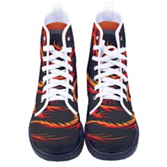 Dragon Women s High-top Canvas Sneakers by Ket1n9