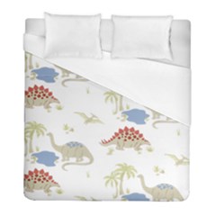 Dinosaur Art Pattern Duvet Cover (full/ Double Size) by Ket1n9