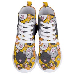 Cats-cute-kitty-kitties-kitten Women s Lightweight High Top Sneakers by Ket1n9