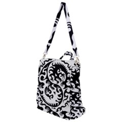 Ying Yang Tattoo Crossbody Backpack by Ket1n9