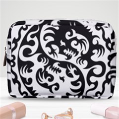 Ying Yang Tattoo Make Up Pouch (medium) by Ket1n9