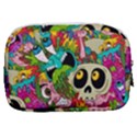 Crazy Illustrations & Funky Monster Pattern Make Up Pouch (Small) View2