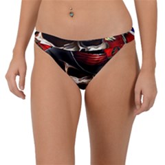 Confederate Flag Usa America United States Csa Civil War Rebel Dixie Military Poster Skull Band Bikini Bottoms