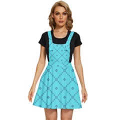 Pattern-background-texture Apron Dress