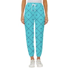 Pattern-background-texture Women s Cropped Drawstring Pants