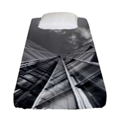 Architecture-skyscraper Fitted Sheet (single Size) by Ket1n9