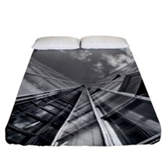 Architecture-skyscraper Fitted Sheet (california King Size) by Ket1n9