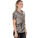 Architecture-skyscraper Women s V-Neck Scrub Top View3