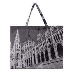 Architecture-parliament-landmark Zipper Large Tote Bag by Ket1n9