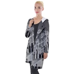 Architecture-parliament-landmark Hooded Pocket Cardigan by Ket1n9