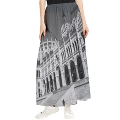 Architecture-parliament-landmark Maxi Chiffon Skirt by Ket1n9