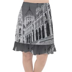 Architecture-parliament-landmark Fishtail Chiffon Skirt by Ket1n9