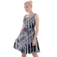 Architecture-parliament-landmark Knee Length Skater Dress by Ket1n9