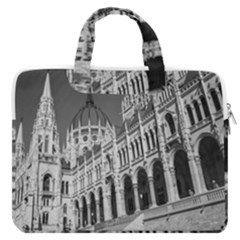 Architecture-parliament-landmark Macbook Pro 16  Double Pocket Laptop Bag  by Ket1n9