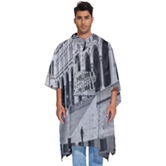 Architecture-parliament-landmark Men s Hooded Rain Ponchos by Ket1n9