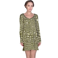 Aligator-skin Long Sleeve Nightdress by Ket1n9