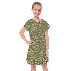 Aligator-skin Kids  Drop Waist Dress by Ket1n9