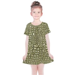 Aligator-skin Kids  Simple Cotton Dress by Ket1n9