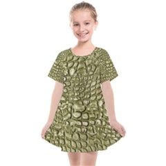 Aligator-skin Kids  Smock Dress by Ket1n9