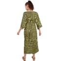 Aligator-skin Grecian Style  Maxi Dress View2