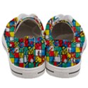 Snakes And Ladders Men s Low Top Canvas Sneakers View4