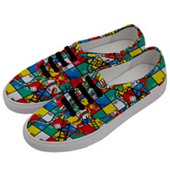 Snakes And Ladders Men s Classic Low Top Sneakers by Ket1n9