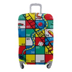 Snakes And Ladders Luggage Cover (small) by Ket1n9