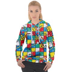 Snakes And Ladders Women s Overhead Hoodie by Ket1n9