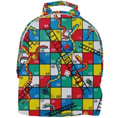 Snakes And Ladders Mini Full Print Backpack by Ket1n9