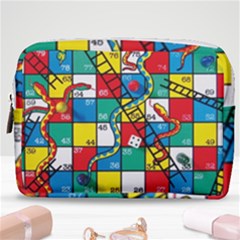 Snakes And Ladders Make Up Pouch (medium) by Ket1n9