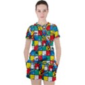 Snakes And Ladders Women s T-Shirt and Shorts Set View1